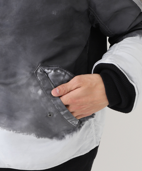 NOMA t.d. HAND DYED FLIGHT JACKET ブルゾン 中古・古着通販】NOMA t.d. (ノーマティーディー) Hand Dyed