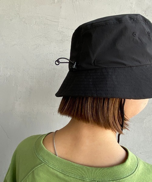 新品タグ付き★ダントン★ポリエステルストレッチバケットハット DANTON/ダントン] ポリエステルストレッチバケットハット