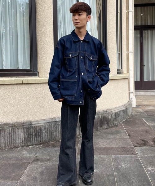 Couleur Meler（クルールメリー）の「Couleur Meler sakasa trucker