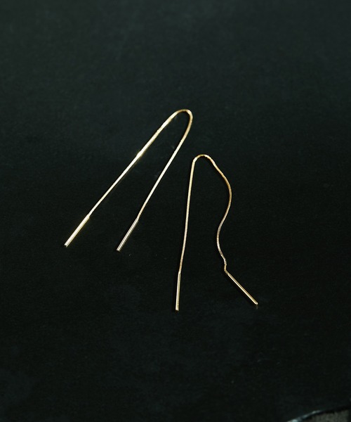 Whim Gazette（ウィムガゼット）の「【Hoaw.】18Kアメリカピアス（ピアス（両耳用）・レディース・ゴールド・FREE）」の3枚目の写真