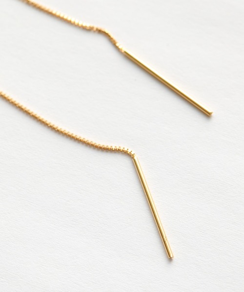 Whim Gazette（ウィムガゼット）の「【Hoaw.】18Kアメリカピアス（ピアス（両耳用）・レディース・ゴールド・FREE）」の5枚目の写真