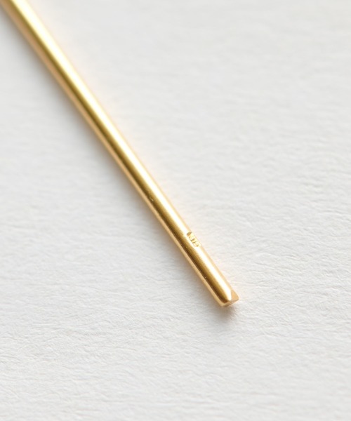 Whim Gazette（ウィムガゼット）の「【Hoaw.】18Kアメリカピアス（ピアス（両耳用）・レディース・ゴールド・FREE）」の4枚目の写真