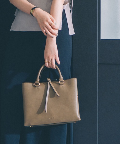 【Ungrid/アングリッド】 シンストリング スクエアトートバッグ（トートバッグ）｜Ungrid（アングリッド）