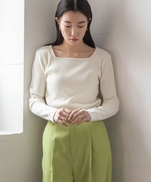 LOWRYS FARM | ２ＷＡＹリブタイトロングスリーブ　188178(Tシャツ/カットソー)