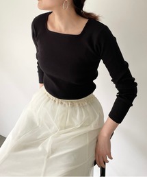 LOWRYS FARM | ２ＷＡＹリブタイトロングスリーブ　188178(Tシャツ/カットソー)