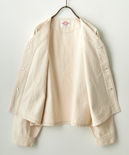 DANTON（ダントン）の「[DANTON/ダントン] コットンツイルノーカラー 