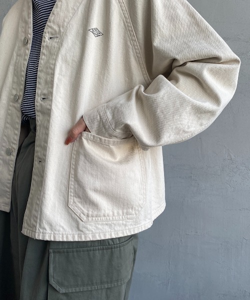 DANTON（ダントン）の「[DANTON/ダントン] コットンツイルノーカラー 