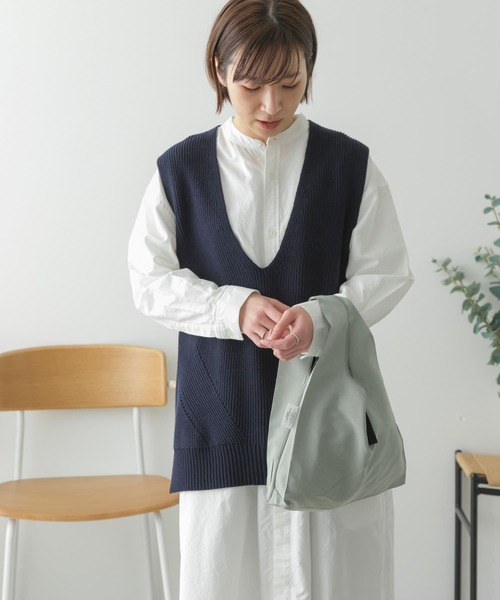 URBAN RESEARCH DOORS（アーバンリサーチドアーズ）の「DOORS LIVING PRODUCTS　コンビニバッグ（エコバッグ/サブバッグ・レディース・ミント/ホワイト系その他・-）」の17枚目の写真