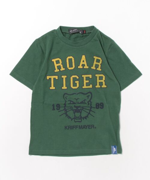 KRIFF MAYER Kid's Collection(クリフメイヤーキッズコレクション)の「楽LUCK-TEE(ガオー)(Tシャツ/カットソー・キッズ・グリーン/ラベンダー/チャコール/ネイビー・150/170/120/140/160/130)」の17枚目の写真