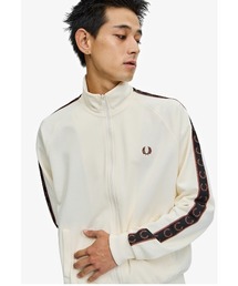 Contrast Tape Track Jacket/フレッドペリートラックジャケット