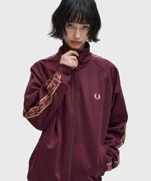 FRED PERRY（フレッドペリー）の「Contrast Tape Track Jacket／フレッドペリートラックジャケット（ジャージ）」