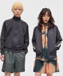 FRED PERRYitbhy[jContrast Tape Track Jacket^tbhy[gbNWPbgiW[Wj