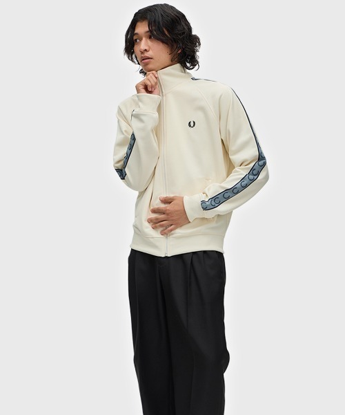 超美 FRED PERRY / Contrast Tape Track JKT 超美 FRED PERRY / Contrast Tape Track JKT