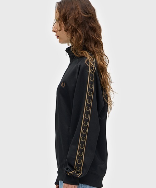 超美 FRED PERRY / Contrast Tape Track JKT Contrast Tape Track Jacket／フレッドペリートラックジャケット
