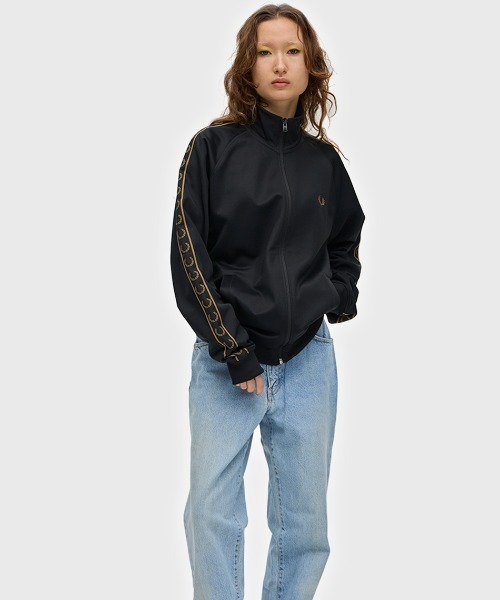 超美 FRED PERRY / Contrast Tape Track JKT 超美 FRED PERRY / Contrast Tape Track JKT