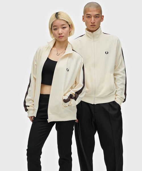 超美 FRED PERRY / Contrast Tape Track JKT 超美 FRED PERRY / Contrast Tape Track JKT