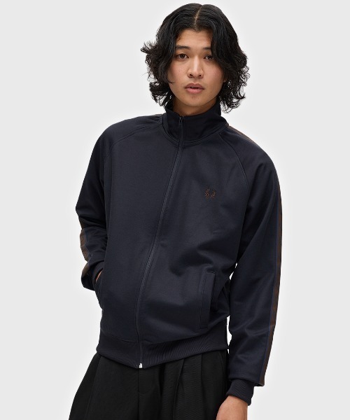 フレッドペリー Contrast Tape Track Jacket ネイビー Contrast Tape Track Jacket/フレッドペリートラックジャケット