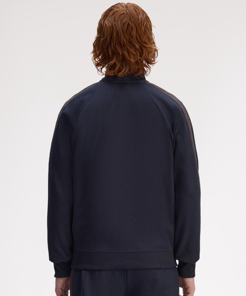 フレッドペリー　Contrast Tape Track Jacket ネイビー Contrast Tape Track Jacket／フレッドペリートラックジャケット