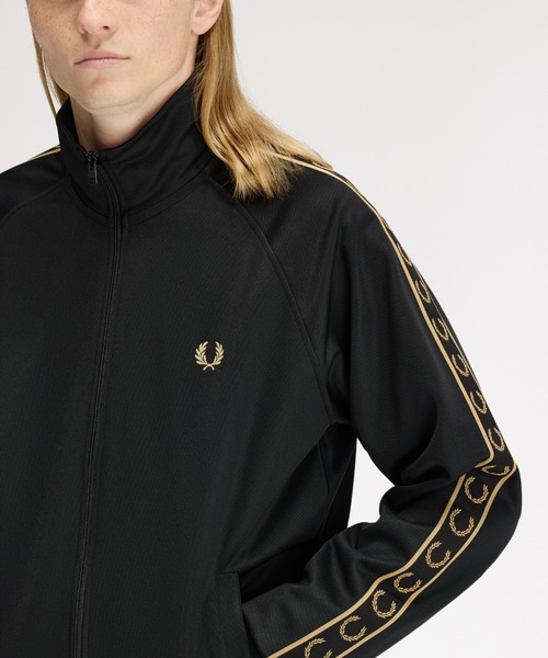 セール】Contrast Tape Track Jacket／フレッドペリートラック