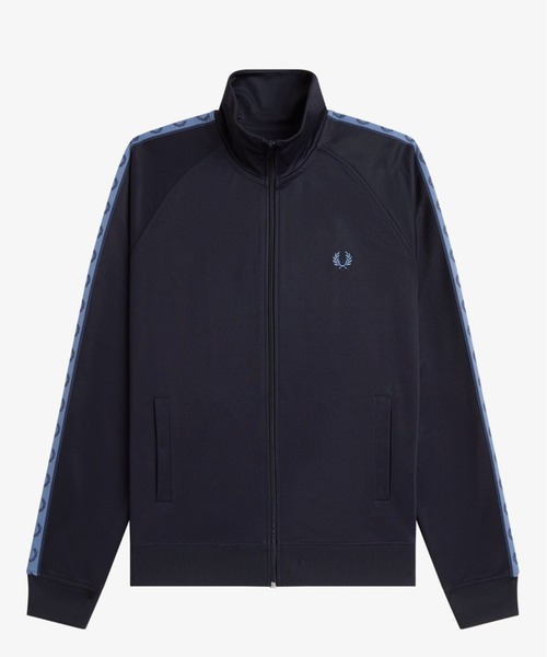新色先行予約受付中／Contrast Tape Track Jacket／フレッドペリー
