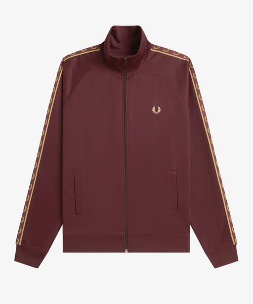 Contrast Tape Track Jacket／フレッドペリートラックジャケット