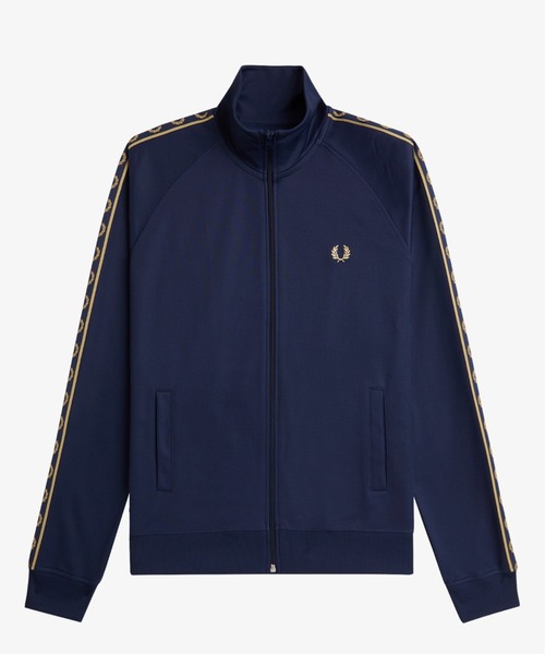 Contrast Tape Track Jacket／フレッドペリートラックジャケット