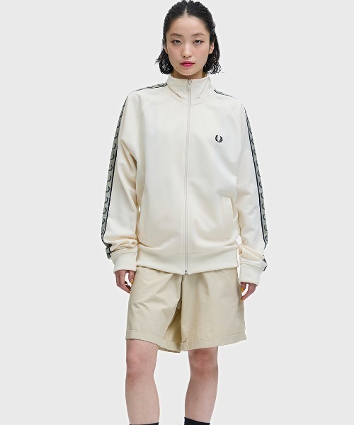 セール】Contrast Tape Track Jacket／フレッドペリートラック