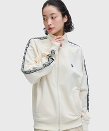 FRED PERRY（フレッドペリー）の「Contrast Tape Track Jacket/フレッドペリートラックジャケット（ジャージ）」