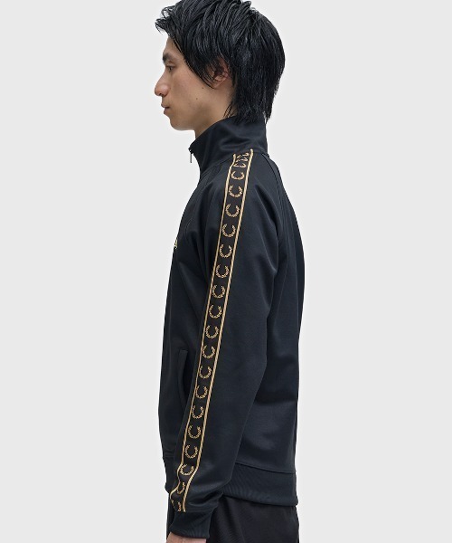 セール】Contrast Tape Track Jacket／フレッドペリートラック