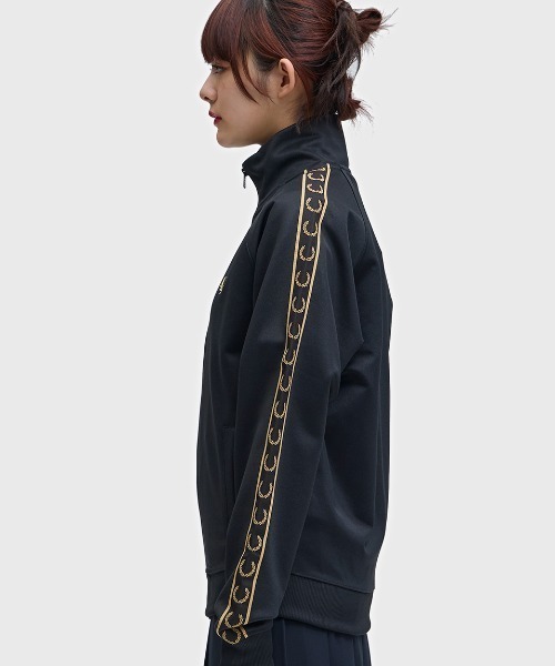 セール】Contrast Tape Track Jacket／フレッドペリートラック