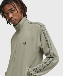 FRED PERRY（フレッドペリー）の「Contrast Tape Track Jacket／フレッドペリートラックジャケット（ジャージ）」