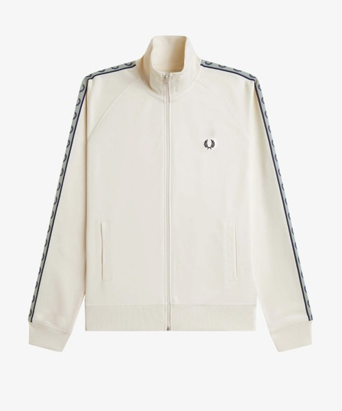 Contrast Tape Track Jacket／フレッドペリートラックジャケット 