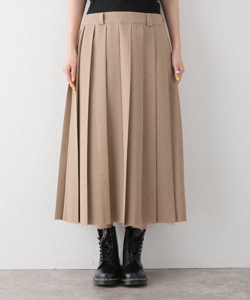 PROVOKE （プロヴォーク）の「【PROVOKE/プロヴォーク】student skirt（スカート・レディース・ベージュ・MEDIUM）」の10枚目の写真