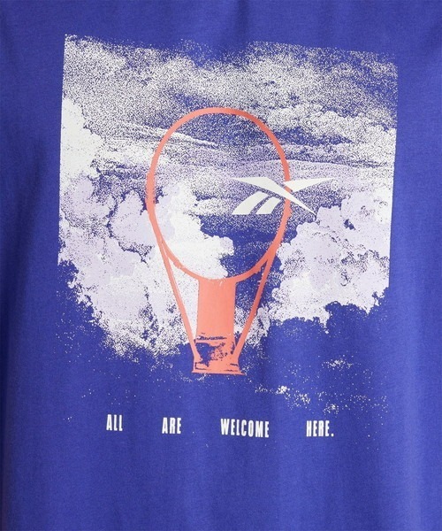 Reebok(リーボック)の「バスケットボールリムショートスリーブT / BB BASKETBALL AAWH RIM SS(Tシャツ/カットソー・メンズ・ネイビー/ブルーパープル・LARGE/MEDIUM/XX-LARGE/XXX-LARGE/X-LARGE/SMALL)」の10枚目の写真