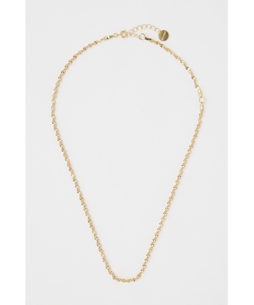 MOUSSY（マウジー）の「TWIST CHAIN MINI ネックレス（ネックレス・レディース・ゴールド/シルバー・FREE）」の6枚目の写真