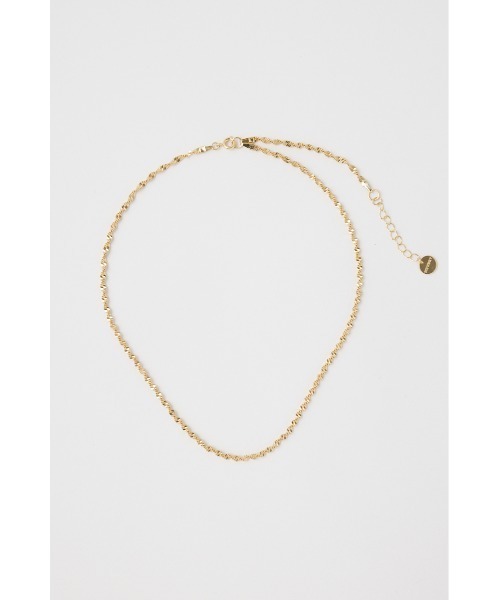 MOUSSY（マウジー）の「TWIST CHAIN MINI ネックレス（ネックレス・レディース・ゴールド/シルバー・FREE）」の11枚目の写真