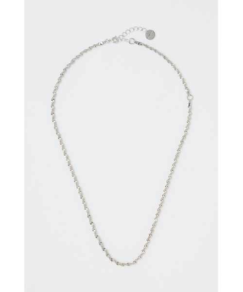 MOUSSY（マウジー）の「TWIST CHAIN MINI ネックレス（ネックレス・レディース・ゴールド/シルバー・FREE）」の4枚目の写真