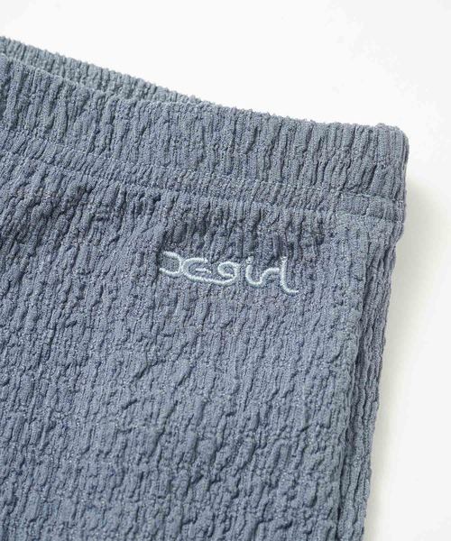 X-girl(エックスガール)の「SHIRRED CREPE LEGGINGS(レギンス/スパッツ・レディース・ブラック/ベージュ/ブルー・M/S)」の7枚目の写真