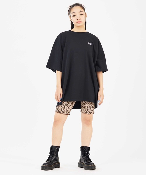 X-girl(エックスガール)の「SHIRRED CREPE LEGGINGS(レギンス/スパッツ・レディース・ブラック/ベージュ/ブルー・M/S)」の18枚目の写真