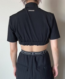 PRANKPROJECT Cropped Jersey Top新品未使用 PRANK PROJECT(プランクプロジェクト) Cropped Jersey Top