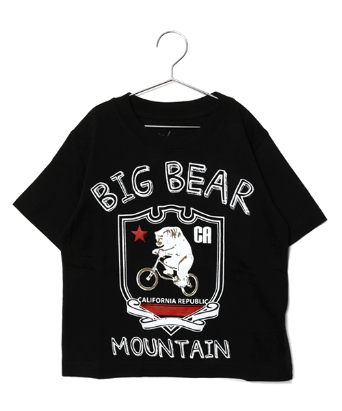 CIAOPANIC TYPY(チャオパニックティピー)の「LAプリントBEARTee(Tシャツ/カットソー・キッズ・ブラック・105/145)」の8枚目の写真