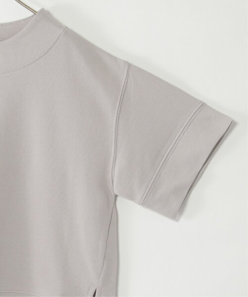 ikka（イッカ）の「【親子コーデ】鹿の子ワイドネックプルオーバー（120~160cm）（Tシャツ/カットソー・キッズ・ブルー/ライトグレー・120/130/140/150/160）」の15枚目の写真