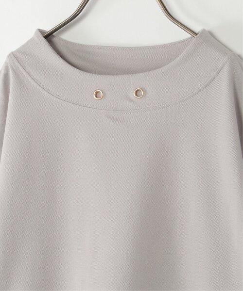 ikka（イッカ）の「【親子コーデ】鹿の子ワイドネックプルオーバー（120~160cm）（Tシャツ/カットソー・キッズ・ブルー/ライトグレー・120/130/140/150/160）」の17枚目の写真