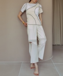 PUBLIC TOKYO | 【岐阜県産】スリットシアーナイロンパンツ/カーゴパンツ(カーゴパンツ)