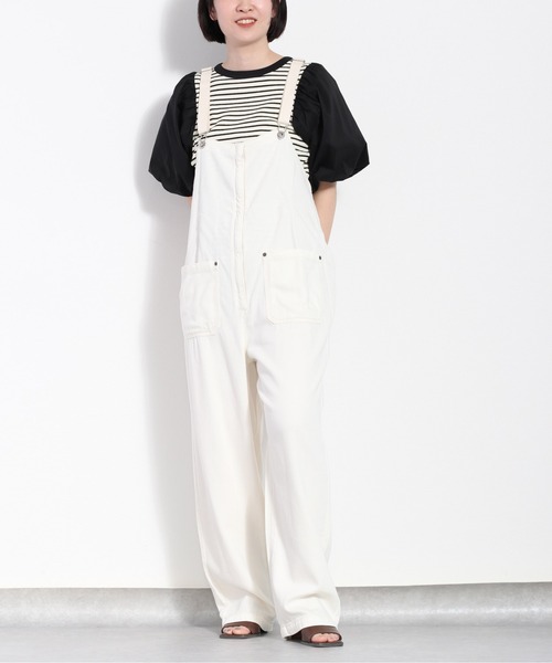 cepo(セポ)の「キリカエボリュームスリーブTee(Tシャツ/カットソー・レディース・ブラック/オフホワイト/ベージュ・M)」の8枚目の写真