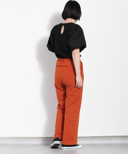 cepo(セポ)の「キリカエボリュームスリーブTee(Tシャツ/カットソー・レディース・ブラック/オフホワイト/ベージュ・M)」の17枚目の写真