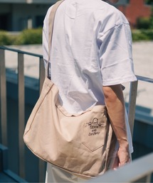 THRASHER（スラッシャー）の「CANVAS Shoulder Bag/スラッシャーキャンバスショルダーバッグ（ショルダーバッグ）」