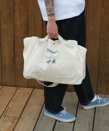 THRASHER（スラッシャー）の「CANVAS Shoulder Bag/スラッシャーキャンバスショルダーバッグ（ショルダーバッグ）」