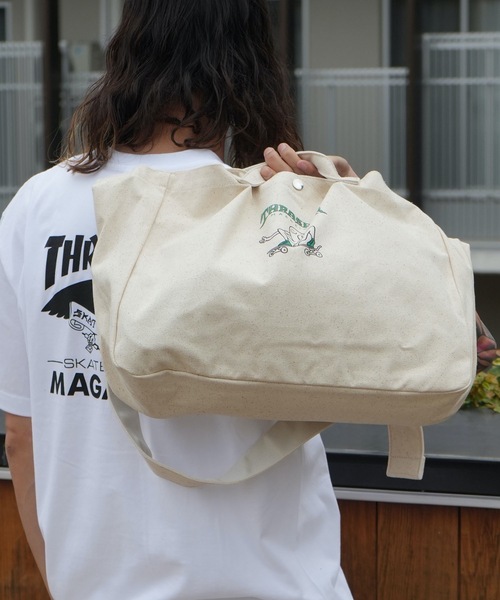 THRASHER(スラッシャー)の「CANVAS Shoulder Bag/スラッシャーキャンバスショルダーバッグ(ショルダーバッグ・メンズ・ブラック/グレー/ホワイト/ベージュ/ブラック系その他/ホワイト系その他2/ブラック系その他2/ホワイト系その他・FREE)」の20枚目の写真