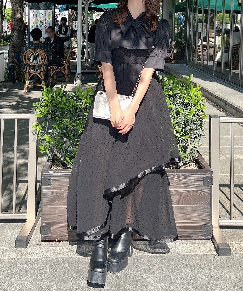 ZOZO限定ありすコラボ】5wayチューリップワンピース キャミワンピース